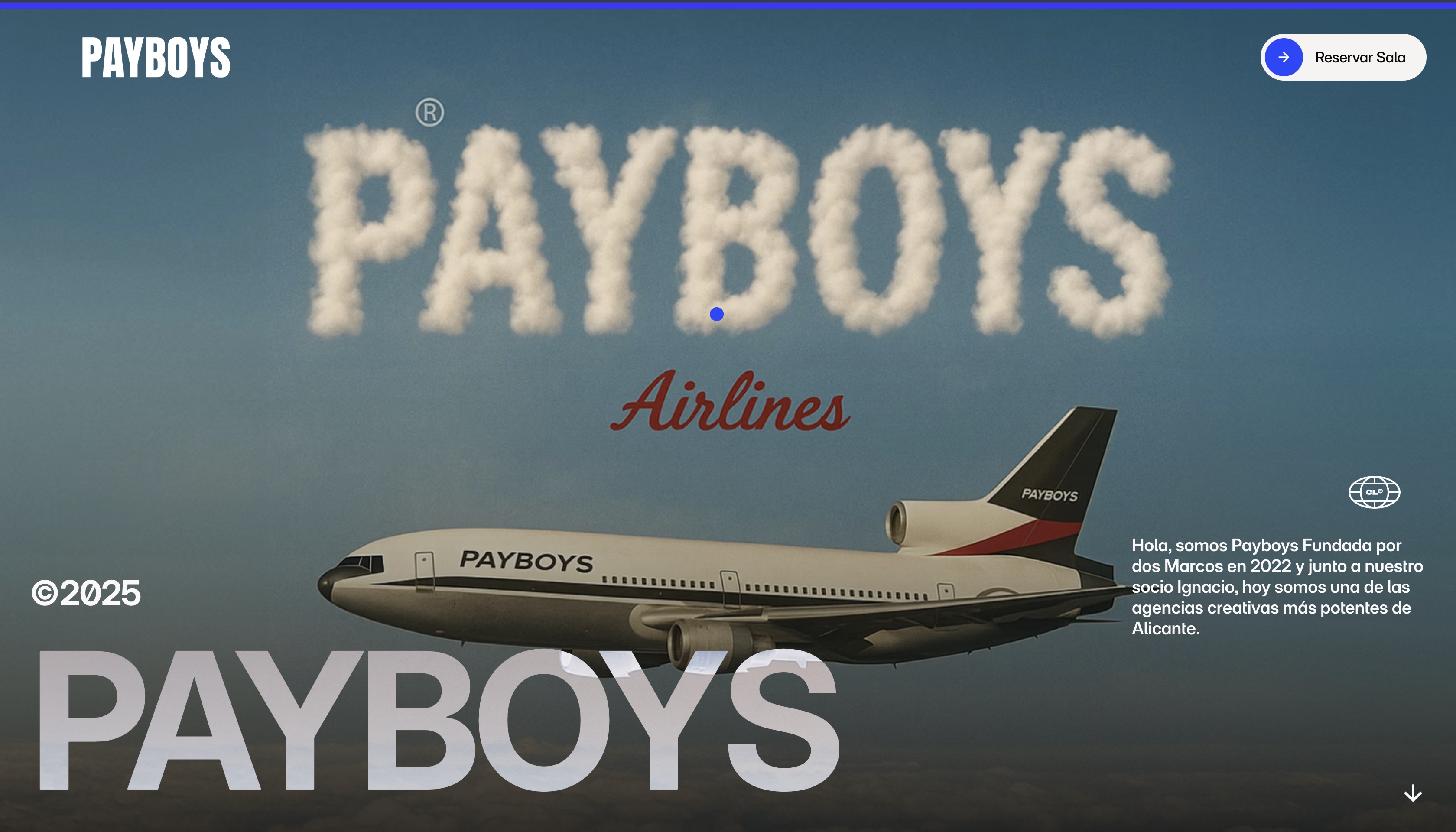 Landing – Hero y CTA de reserva